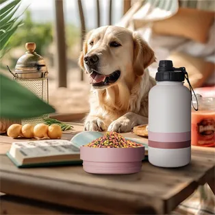 32oz Stainless Steel Pet Travel Bottle 22024A