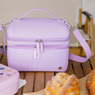 Nappa Leather Carry Bag with Dual-Layer Large Capacity XD012410A